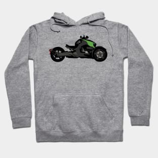 Can Am Ryker Super Sonic Green Hoodie